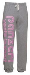 Pantalon Jogging Panzeri Uni H - Gris chiné / Rose fluo