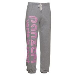 Pantalon Jogging Panzeri Uni H - Gris chiné / Rose fluo