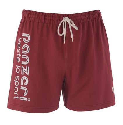 Short Panzeri Uni A - Bordeaux / Blanc