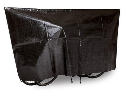 Fahrradabdeckung 250 x 130 cm schwarz