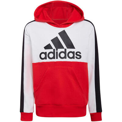 Adidas kinderhoodie colorblock - 70% katoen, 30% gerecycled polyester