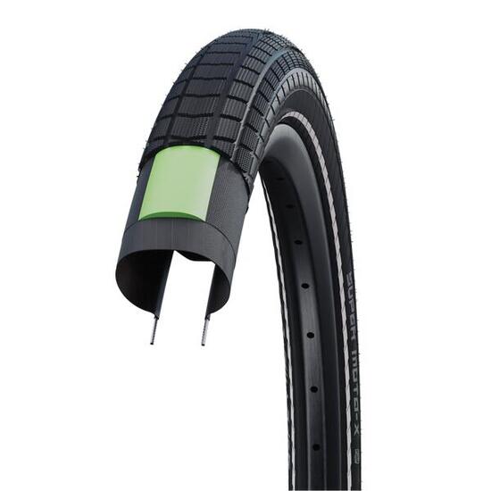 Schwalbe Super Moto-X 20x4.00 (100-406 Fettbike Reflex Schwarz