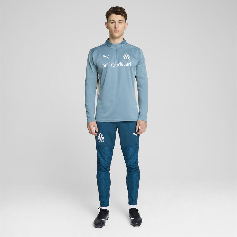 Camiseta de training Olympique de Marseille con cremallera de un cuarto Hombre