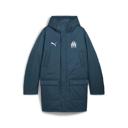 Veste d’hiver Olympique de Marseille Homme PUMA Ocean Tropic White Blue