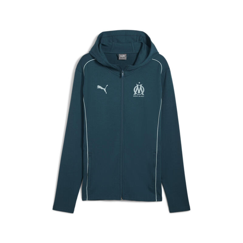 Veste zippée à capuche Casuals Olympique de Marseille Homme PUMA