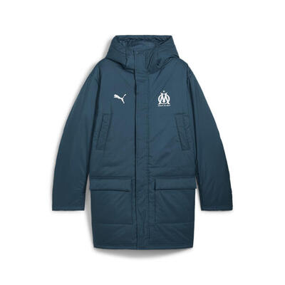 Olympique de Marseille Winterjacke Herren PUMA Ocean Tropic White Blue