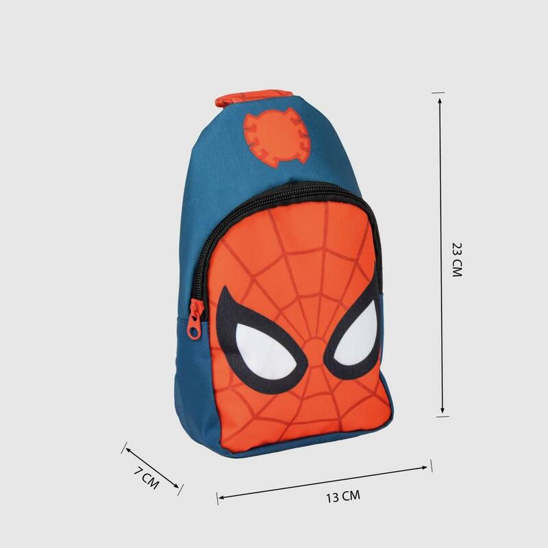 Mochila Infantil Spider-Man Azul