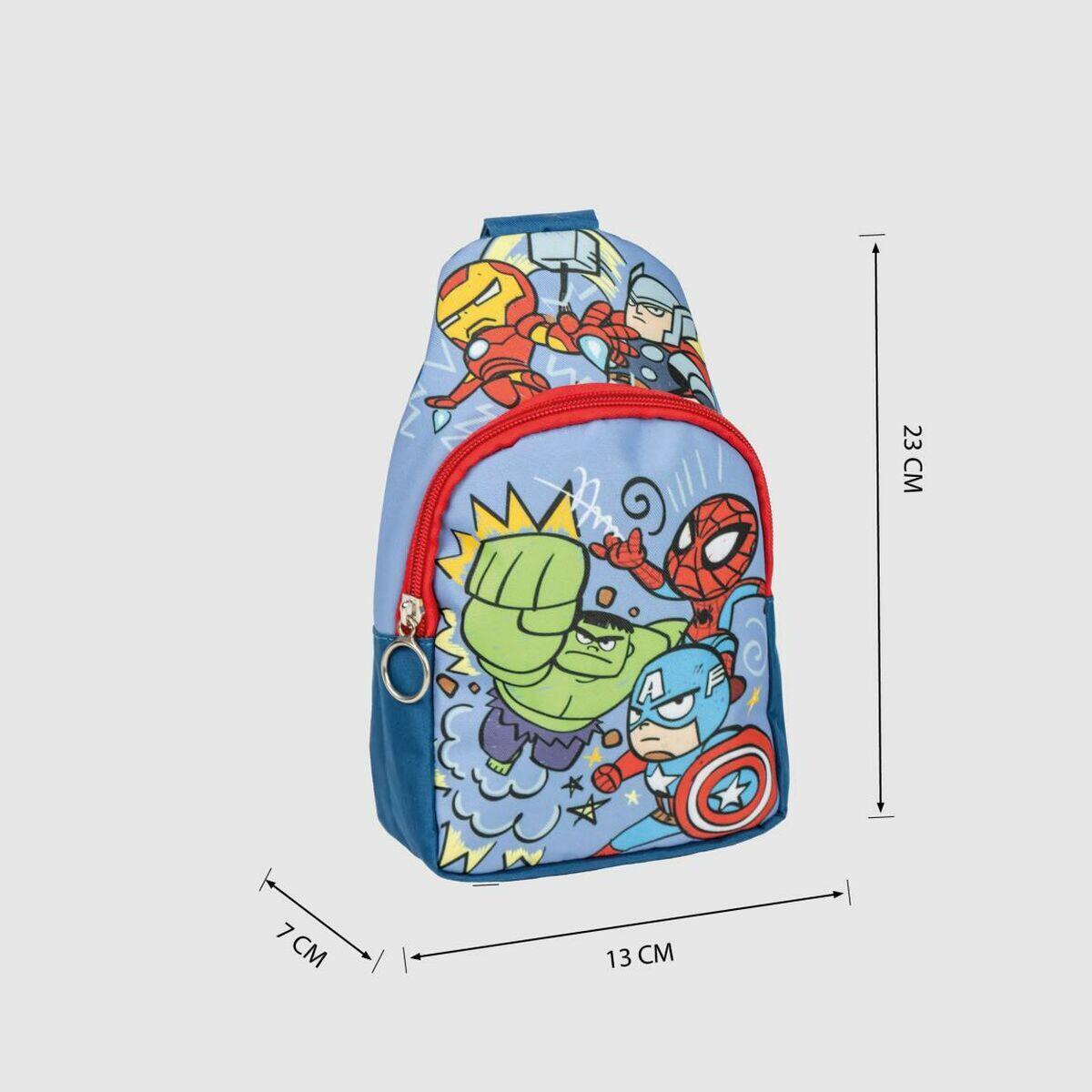 Zaino per Bambini The Avengers Azzurro 4/5
