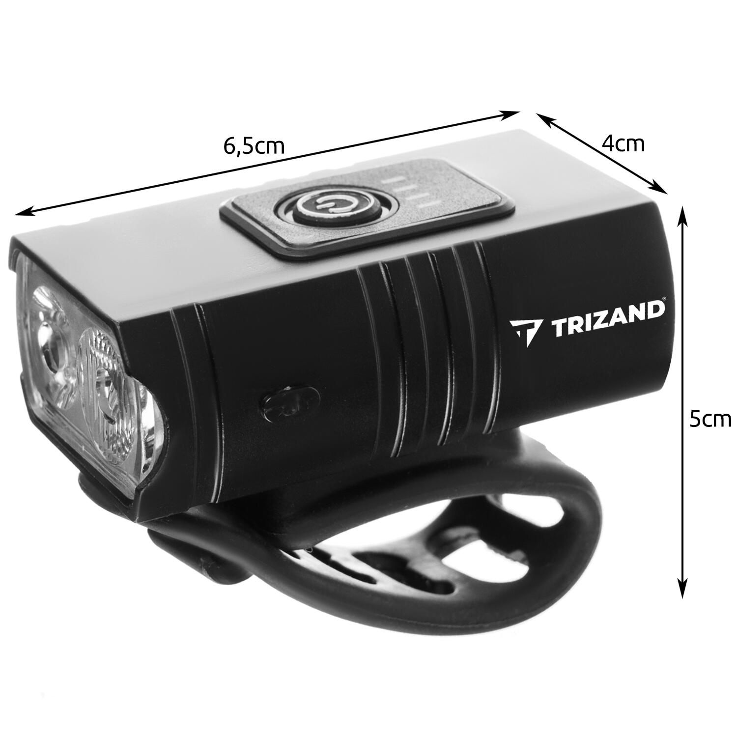 Sada cyklistického osvětlení: Přední/zadní světlo Cree T6, USB dobíjení 2/9