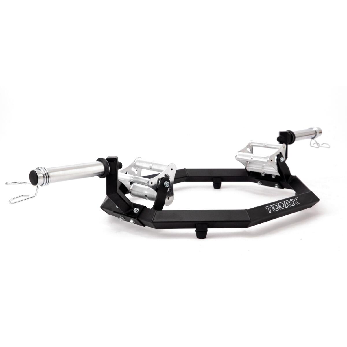 Toorx - Barre Hexagonale Olympique Osb-pro Tri-grip - 180 Cm - Barre De Musculation - Gris - Decathlon