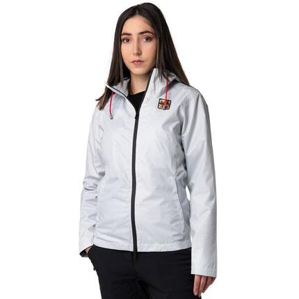 VESTE UPCYCLÉE IMPERMÉABLE ET COUPE VENT - SOFTSHELL KAKI FEMME