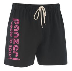 Short Panzeri Uni A - Noir / Rose fluo