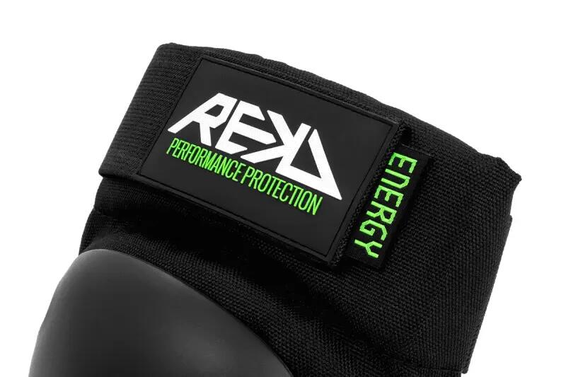 REKD Genouillères RAMP ENERGY Noir Vert- Taille M 7/7