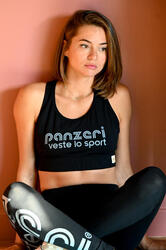 Brassière Panzeri Jazz X Noir/Gris