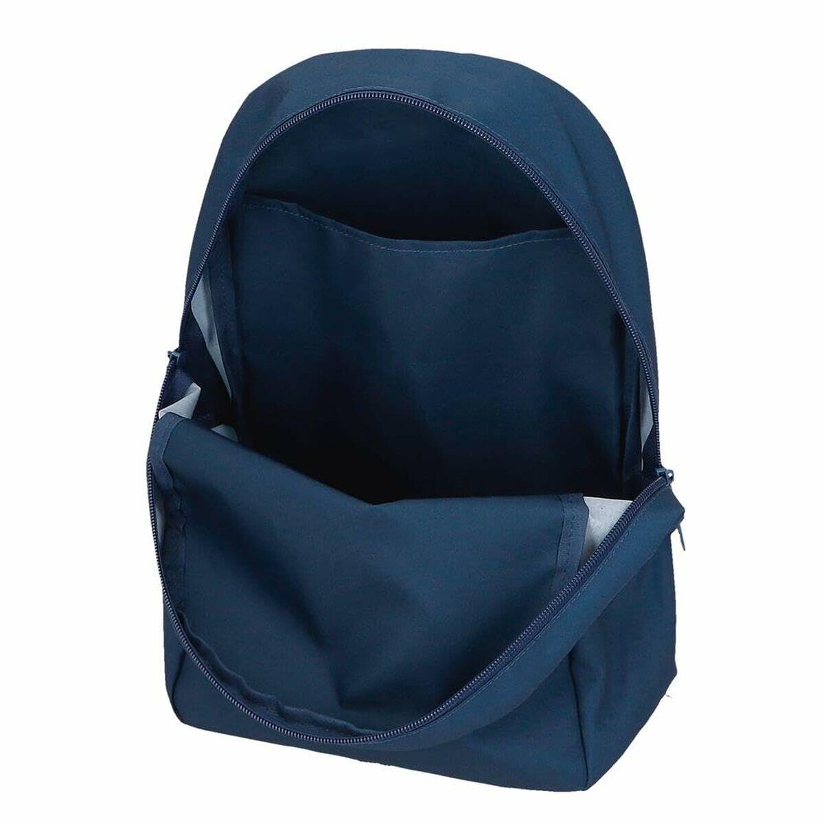 Mochila casual Unisex Reebok Ashland 35cm Azul marinho 5/5