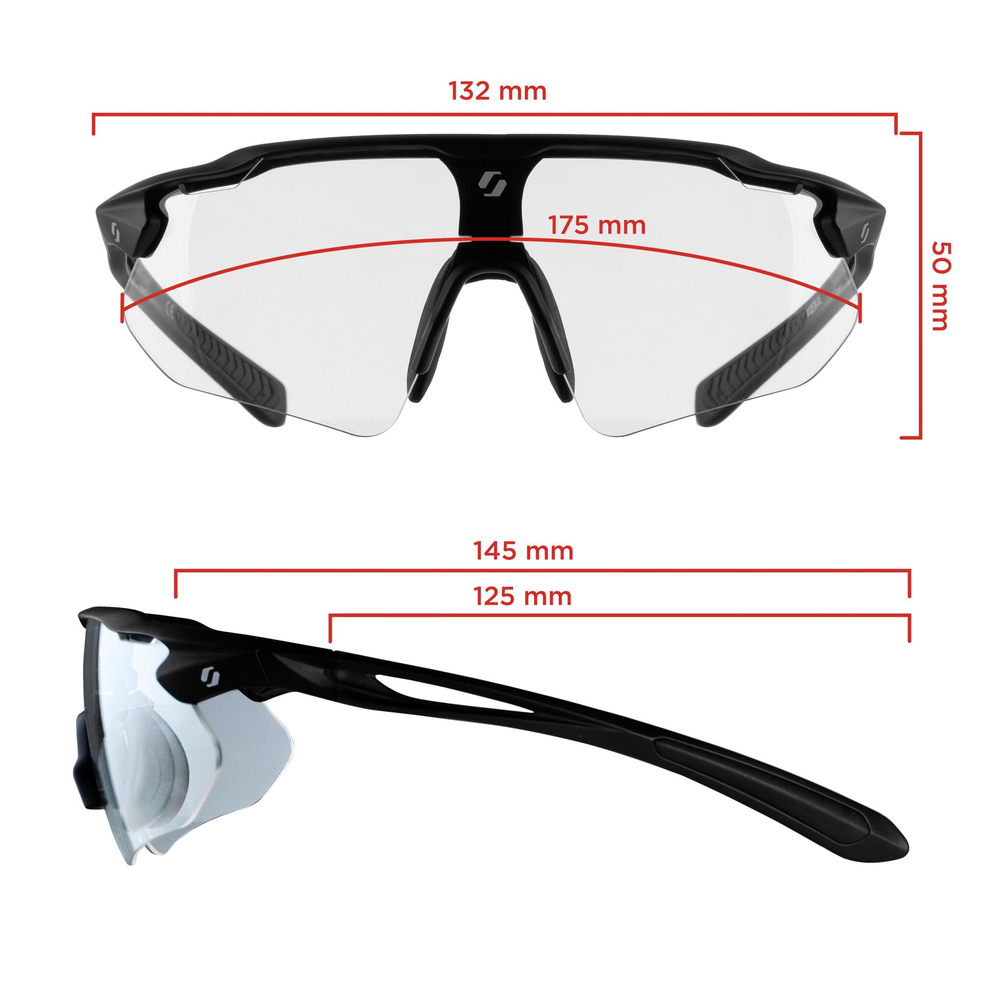 Brillen Performance Kit Schwarz - M 5/5
