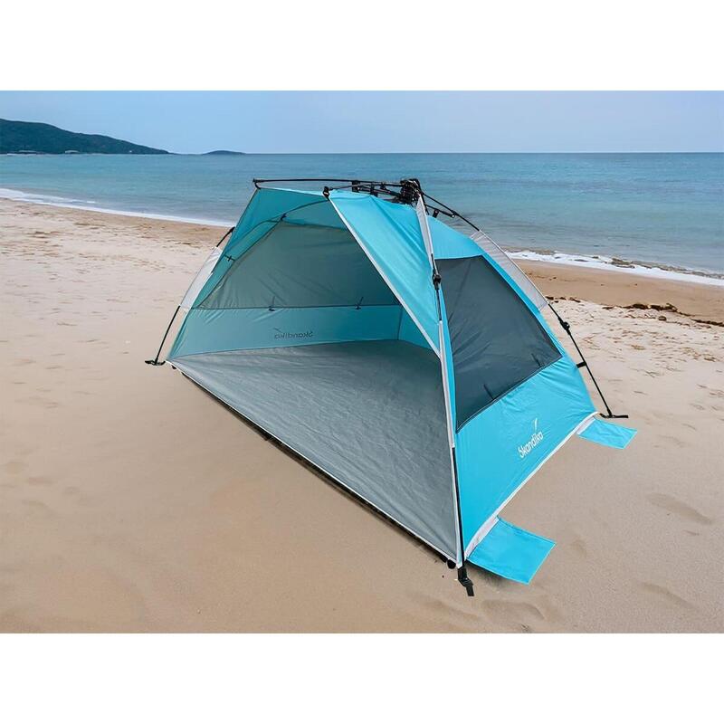 Strandtent Skal - Schuiltent - Zonnescherm - Snelstart - UV-bescherming 80+