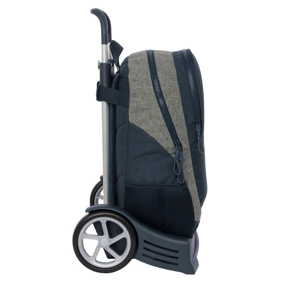 Mochila Escolar con Ruedas Kappa Dark navy Gris 3/3