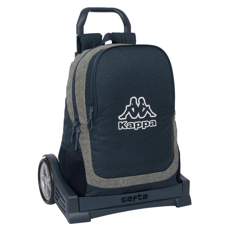 Cartable à roulettes Kappa Dark navy Gris