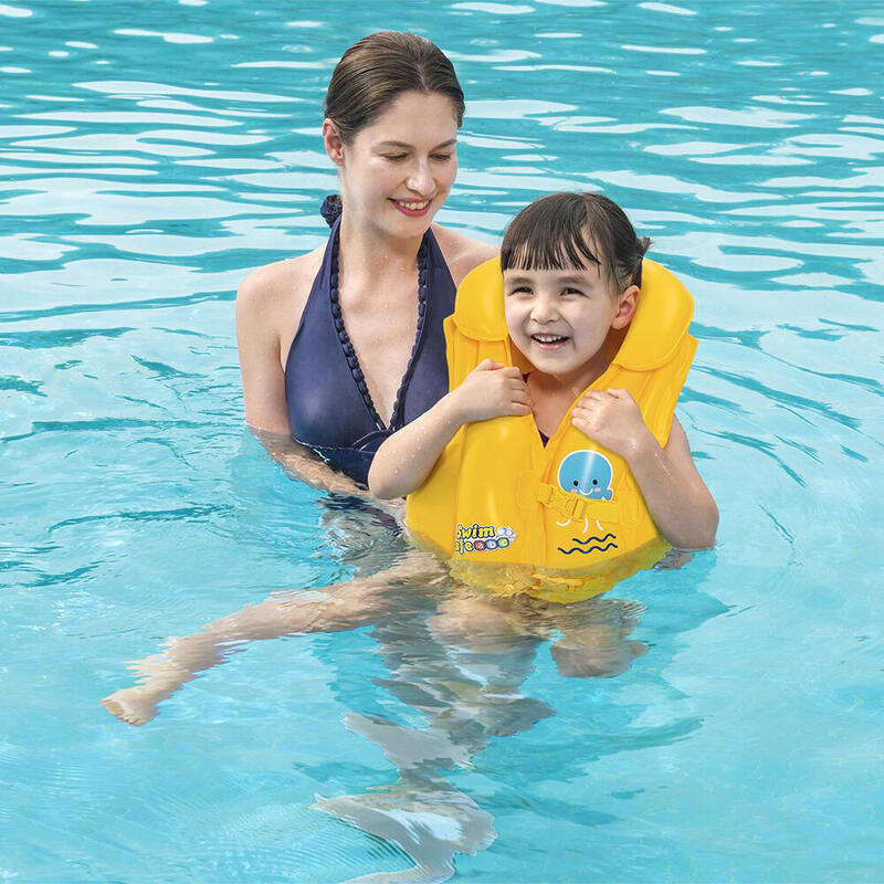 Chaleco Hinchable para Piscina Bestway Amarillo