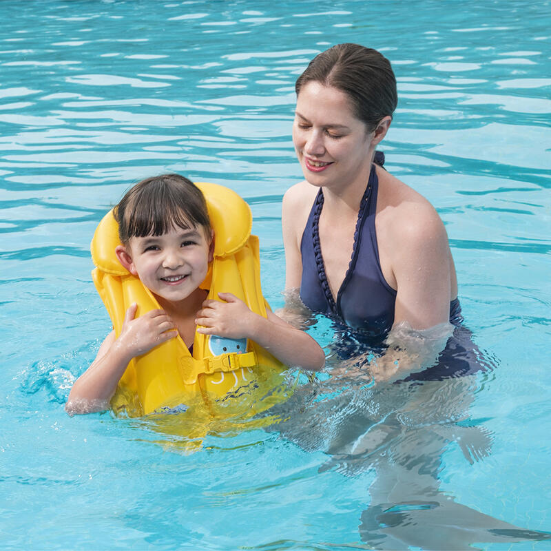 Chaleco Hinchable para Piscina Bestway Amarillo