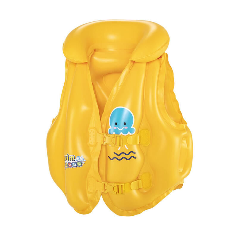 Chaleco Hinchable para Piscina Bestway Amarillo