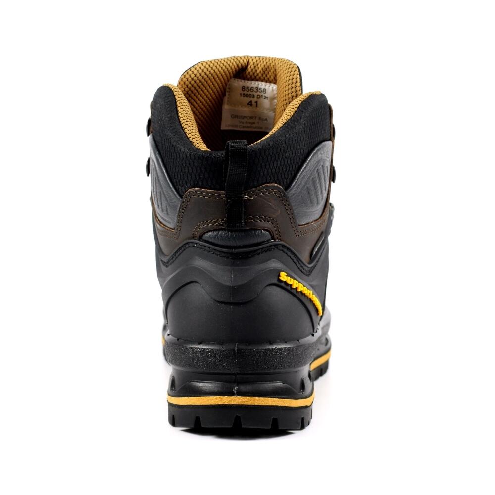 BOTA GR15003 TREKKING ADULTO COURO ENCERADO - VIBRAM + PU - SPOTEX + SUP.SYSTEM 3/7