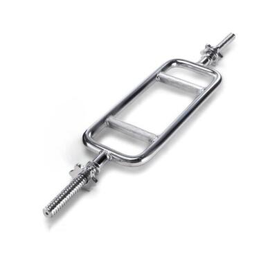 Asta per tricipiti 86 cm con chiusura a stella bilanciere corto tricep bar FF
