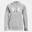 Sweat À Capuche Gris Chiné Clair Ua Rival Fleece Grand Logo Under Armour Femme