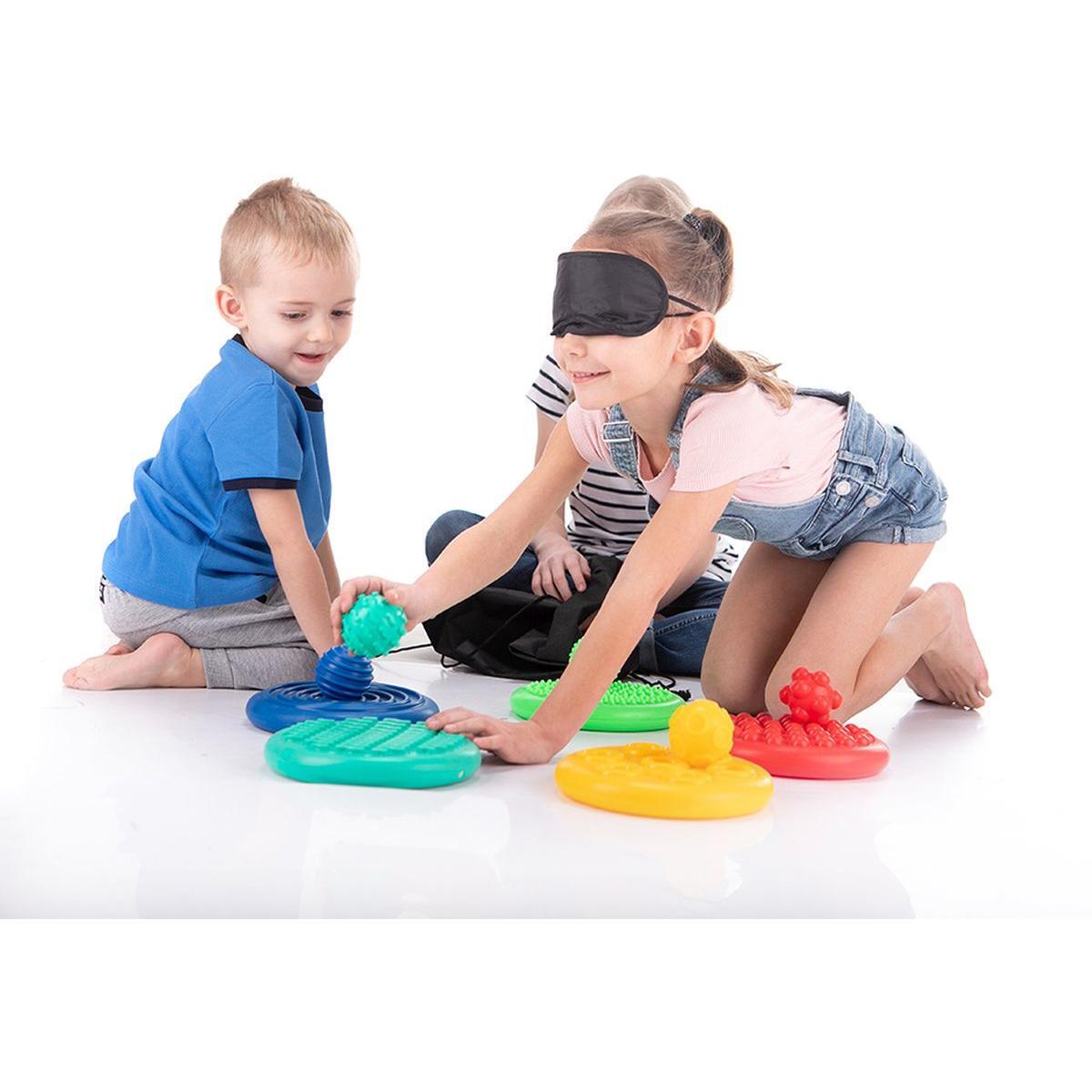 disques sensoriels - un jeu de mémoire tactile 2/7