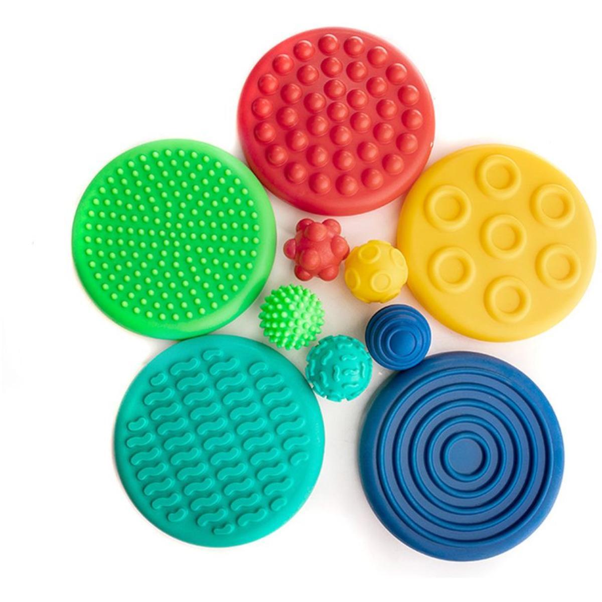 disques sensoriels - un jeu de mémoire tactile 4/7