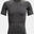 T-shirt Lycra À Manches Courtes Under Armour Heatgear® Homme Gris Carbone