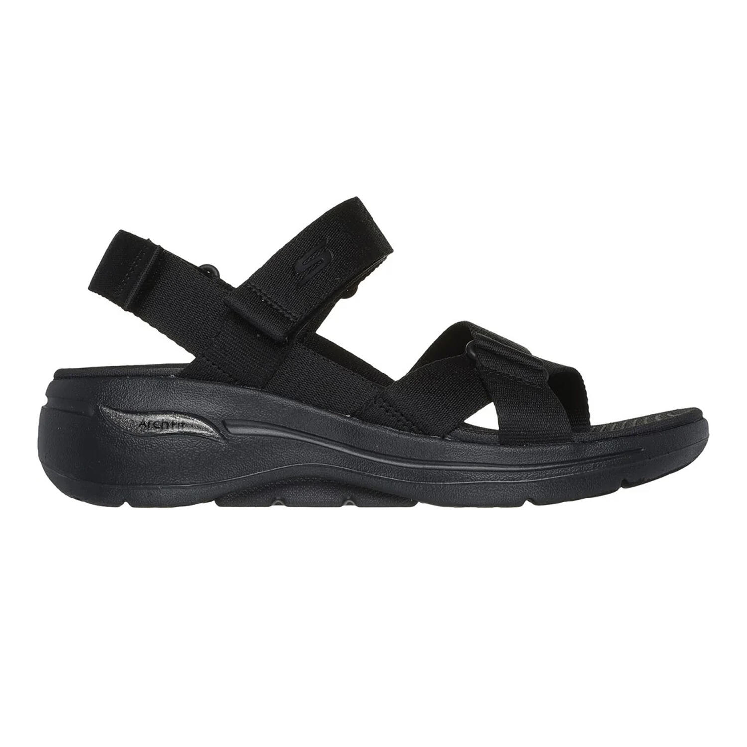 GO WALK ATTRACT Women's Sandals (Black)