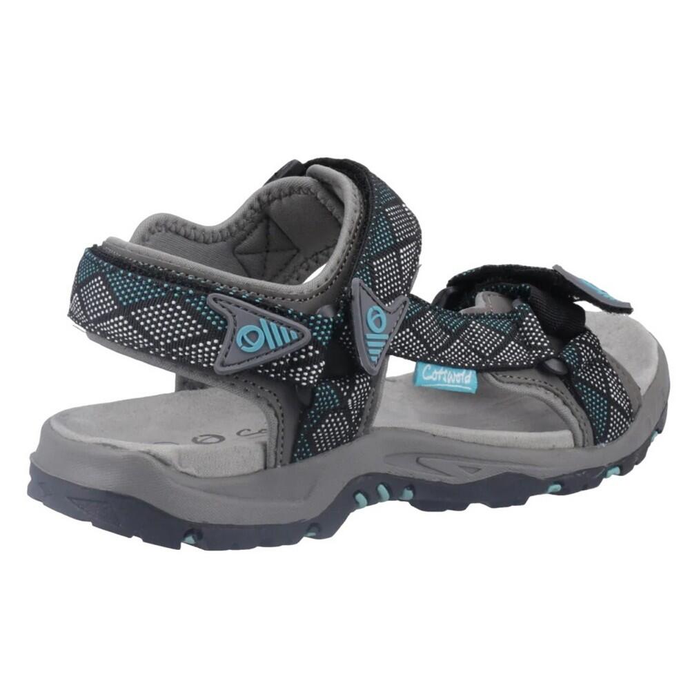Sandali Donna Cotswold Foxcote Grigio Turchese 2/4