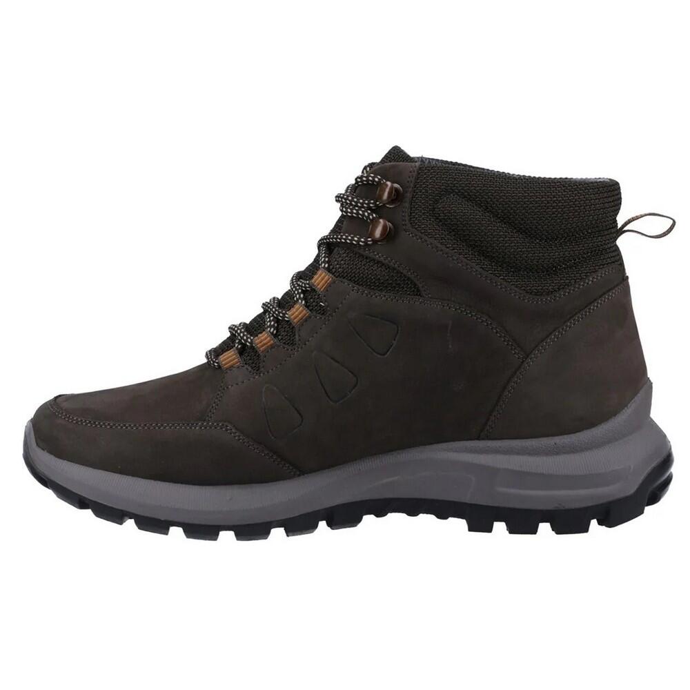 Stivali Pelle Uomo Cotswold Dixton Marrone Scuro 3/4
