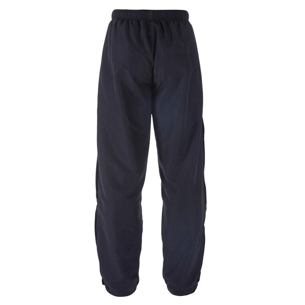 Mens Stadium Cuffed Elasticated Sports Trousers (Black) 2/3