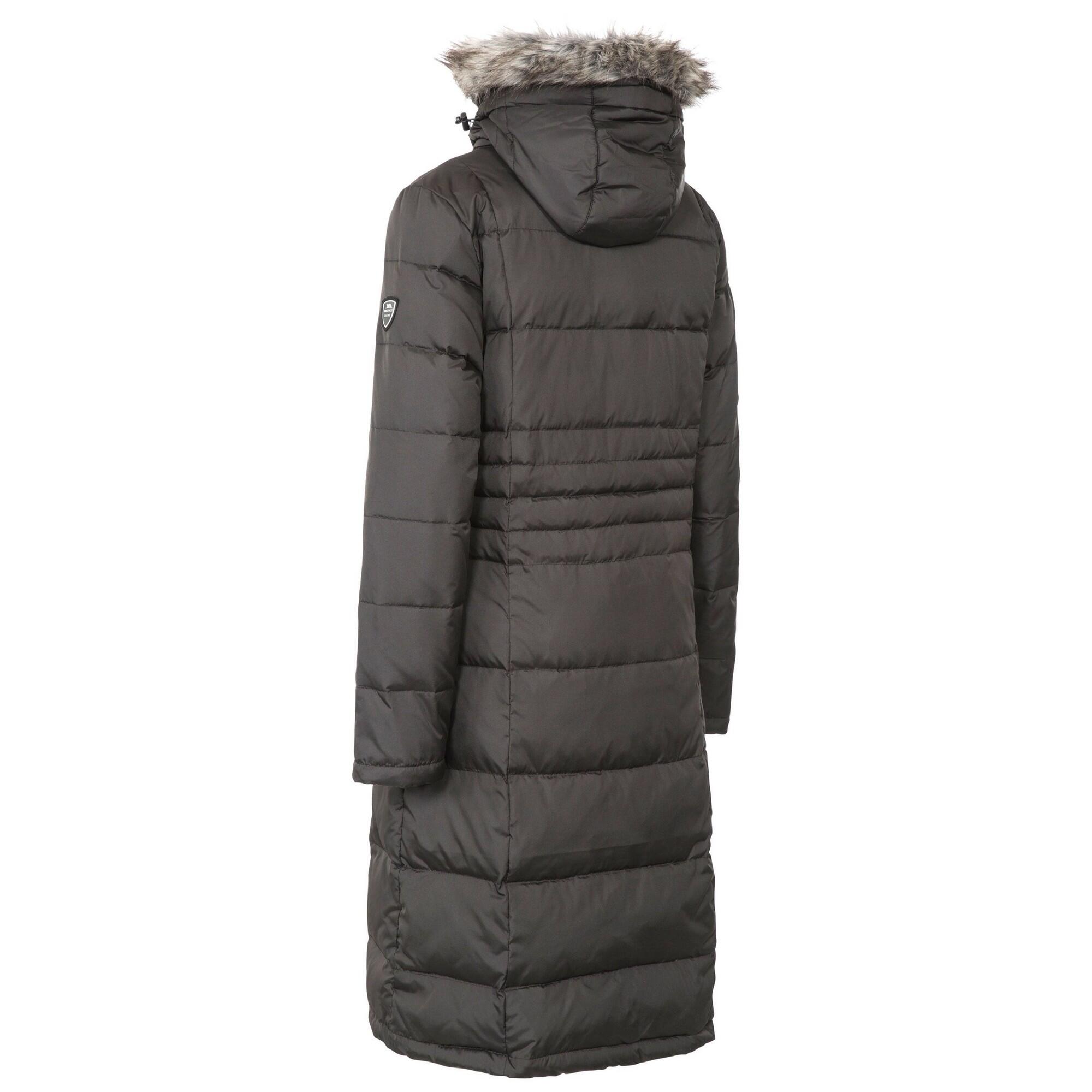 PHYLLIS Women's quilted parka (Black)