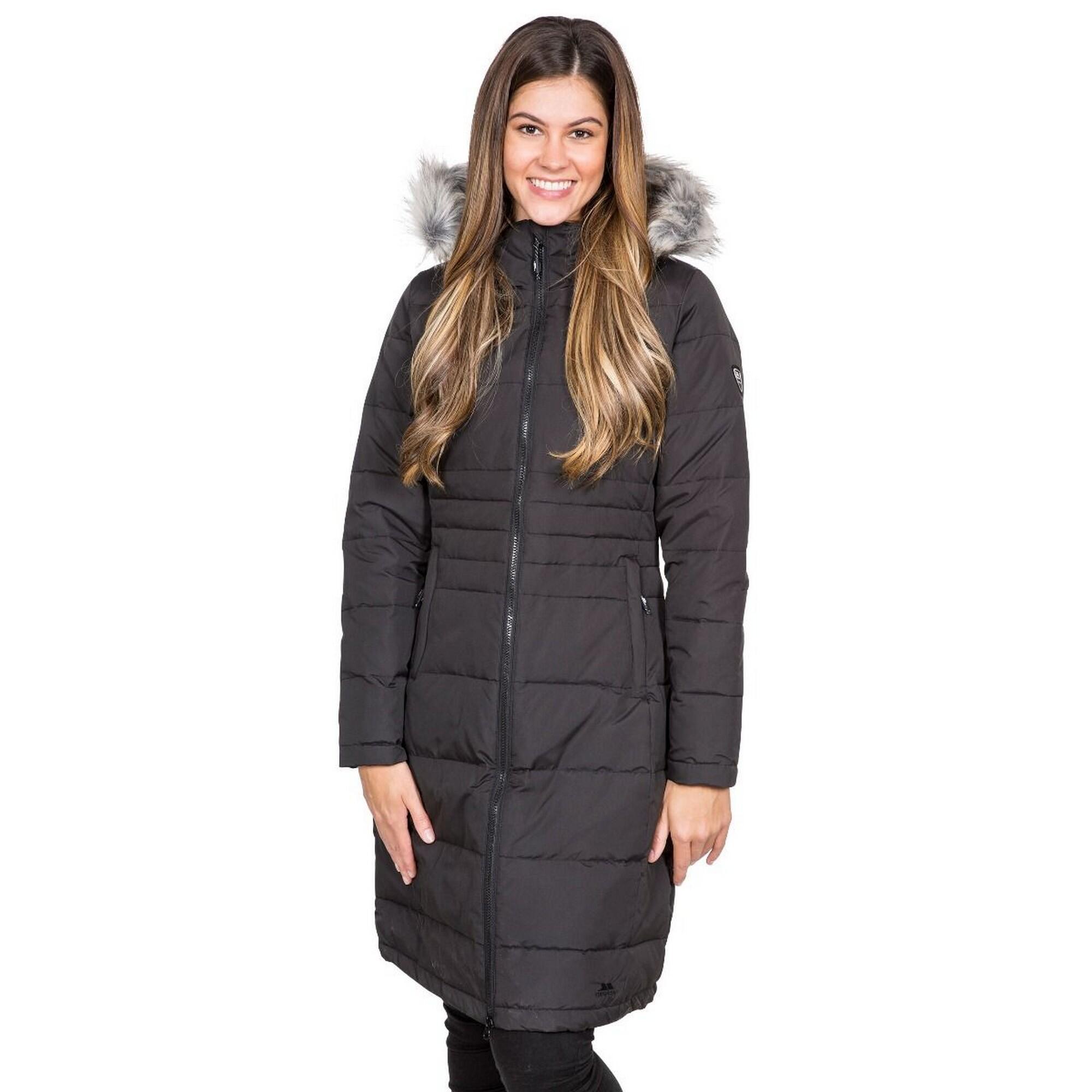 PHYLLIS Women's quilted parka (Black)