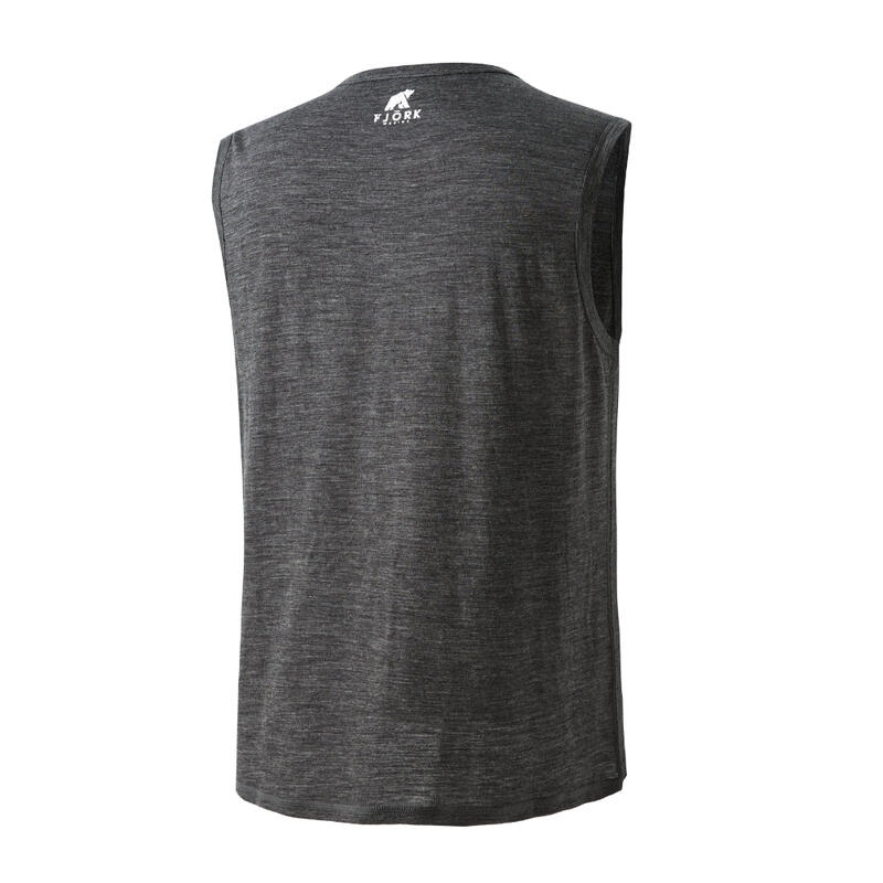 Camiseta deportiva de tirantes de merino para hombre