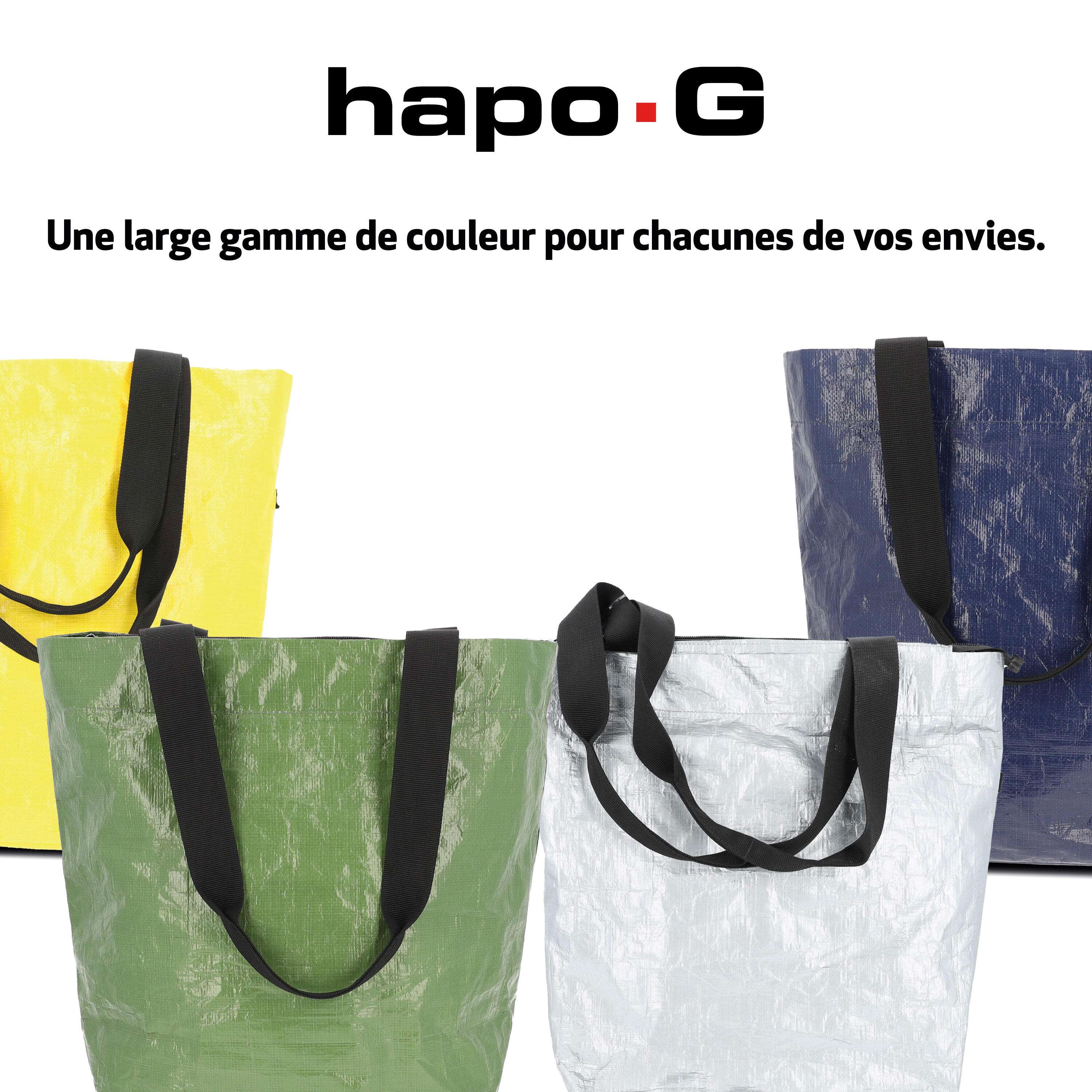 Sacoche arrière Hapo-G - fixation porte-bagages - matière recyclée 5/5