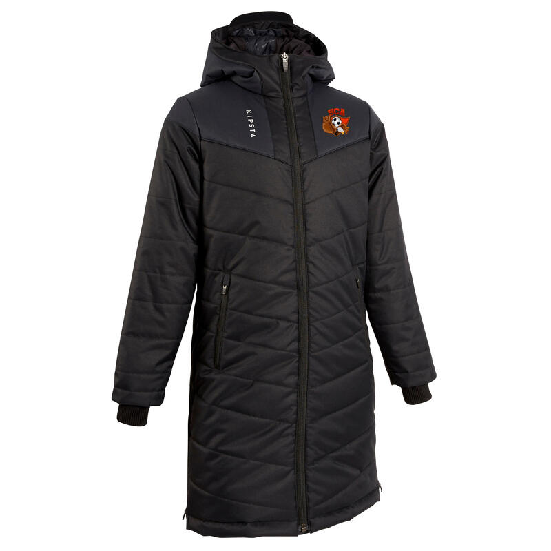 SCA Sporting Club Antwerpen PARKA LONGUE ADULT noire