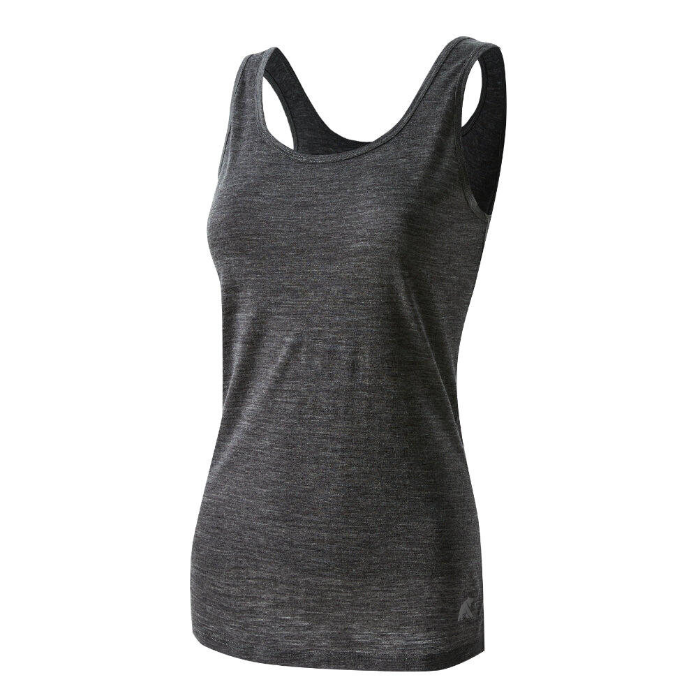 Fjork Merino - Débardeur De Sport En Mérinos Femme - Débardeur - Gris - 32 3xs - Decathlon