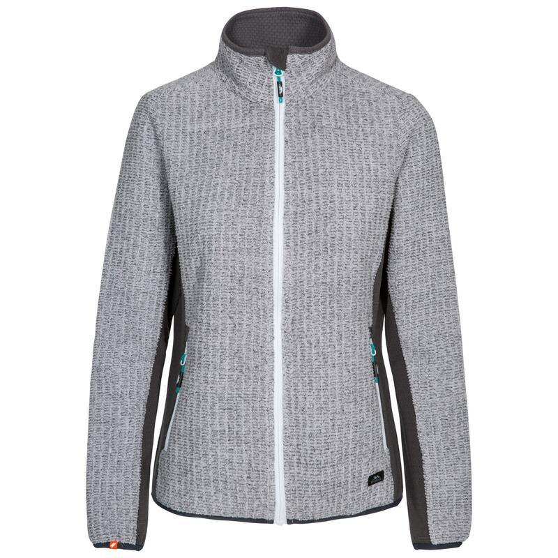 Fleecejacke Liggins Damen Grau meliert