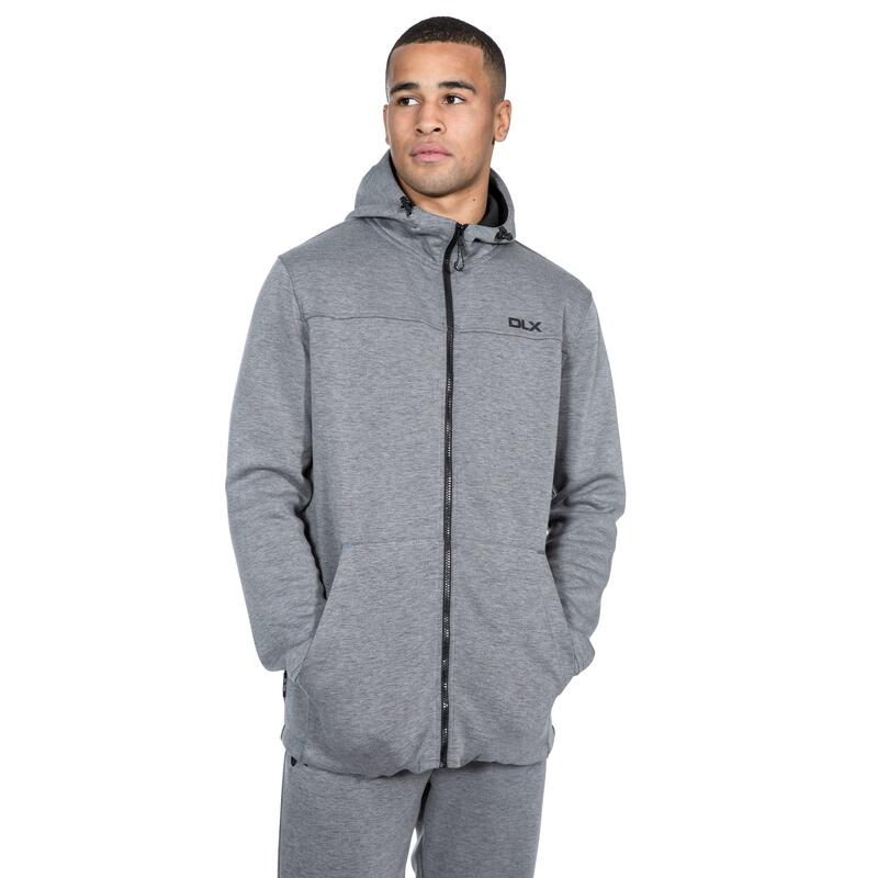 Veste de sport à capuche VEGA Homme (Gris chiné)