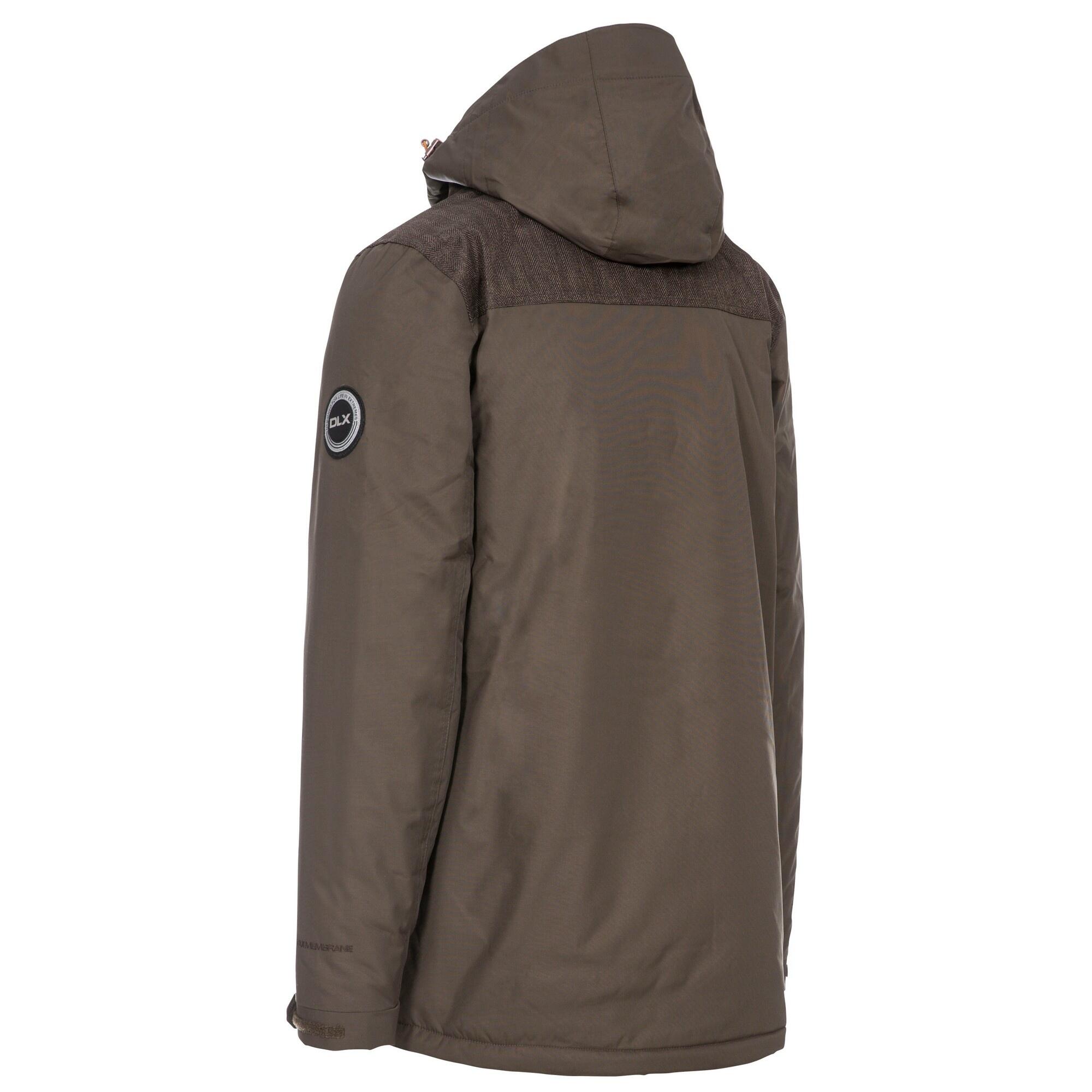 Mens Rockwell Waterproof Jacket (Peat) 2/5