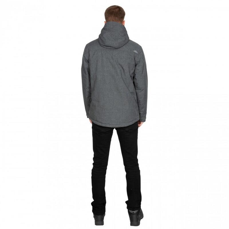 Chaqueta Impermeable Fyfinn para Hombre Gris Oscuro