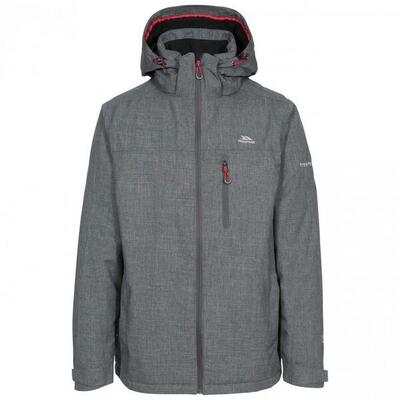 Giacca Impermeabile Imbottita Uomo Trespass Fyfinn Grigio Scuro