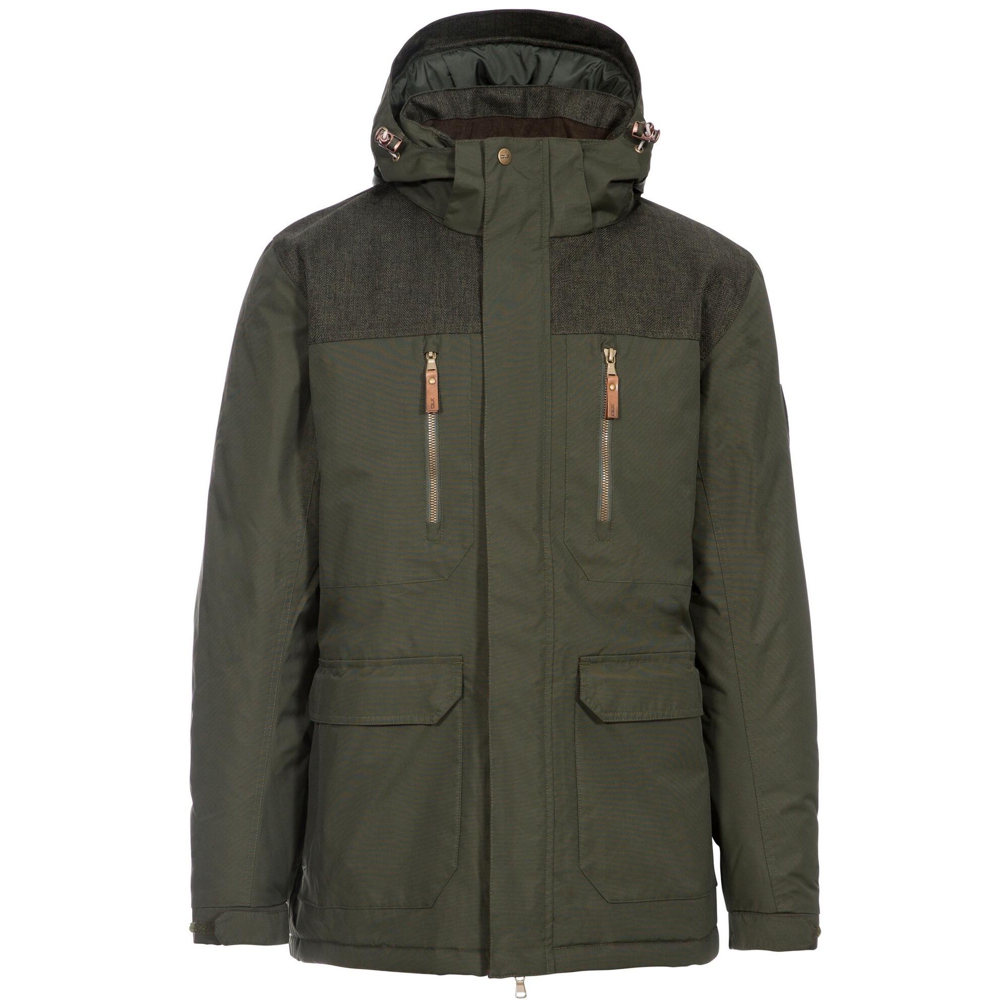 ROCKWELL Men's Waterproof Jacket (Khaki Green)