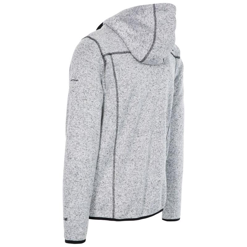 Fleecejacke Odeno Herren Weiß meliert