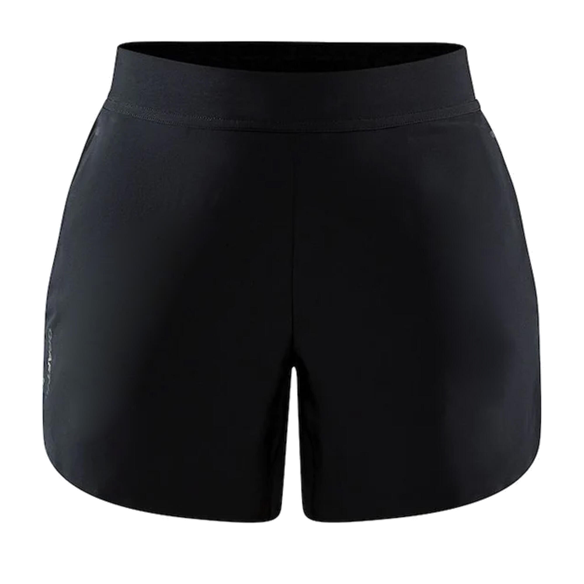 Womens/Ladies ADV Essence 5 Stretch Shorts (Black) 1/3